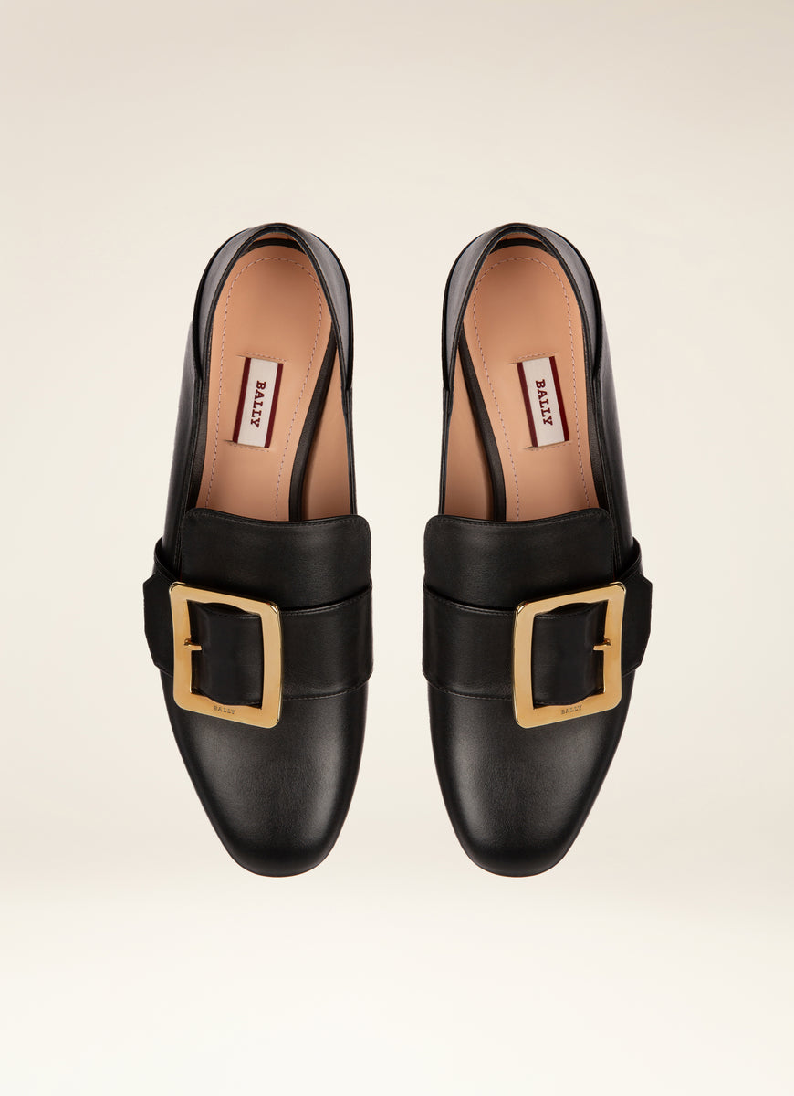 Bally janelle store leather slippers