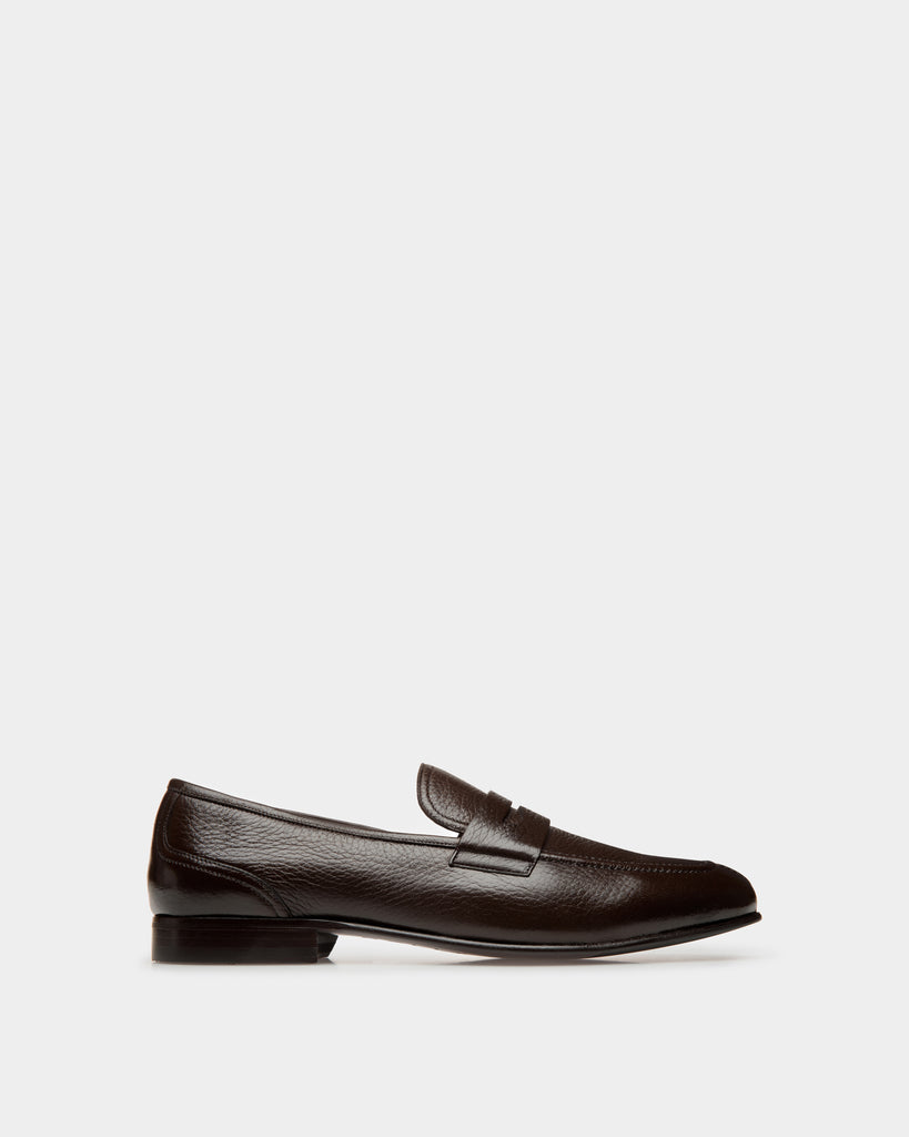 Bally rempton double store monk strap leather loafer