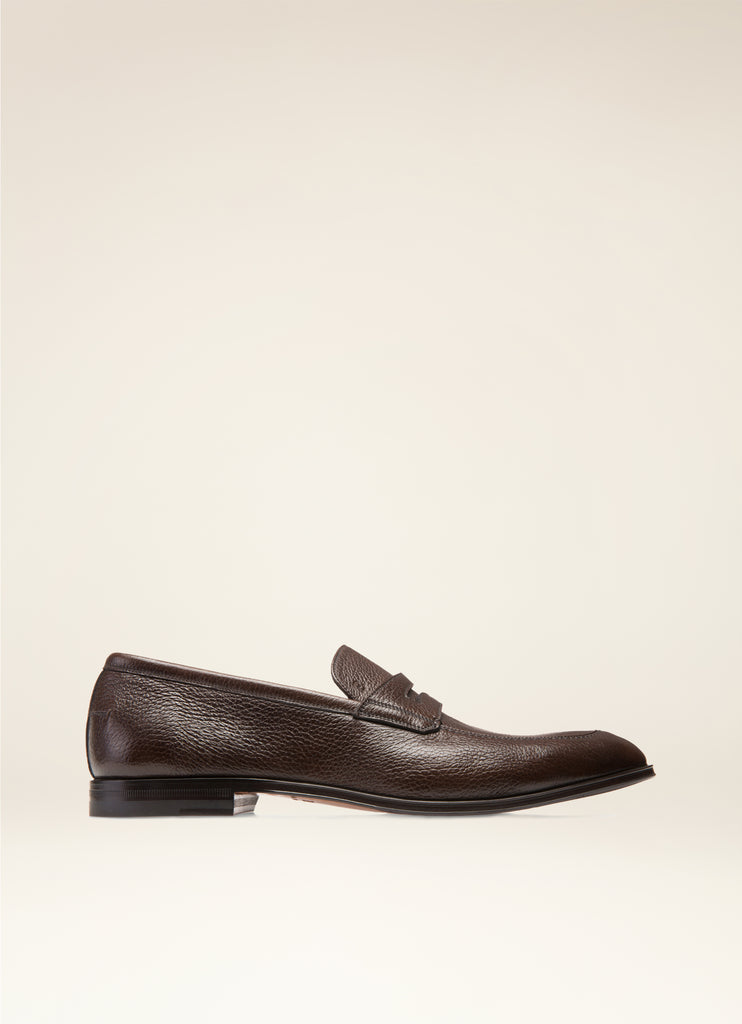 Bally store suede loafers